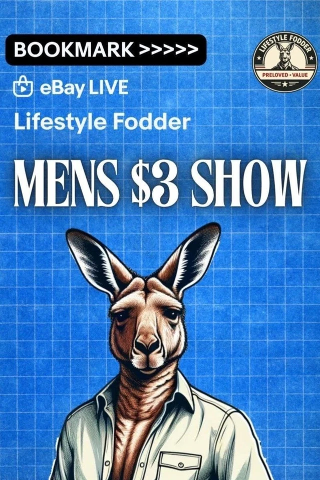MENS $3 PRELOVED SHOW