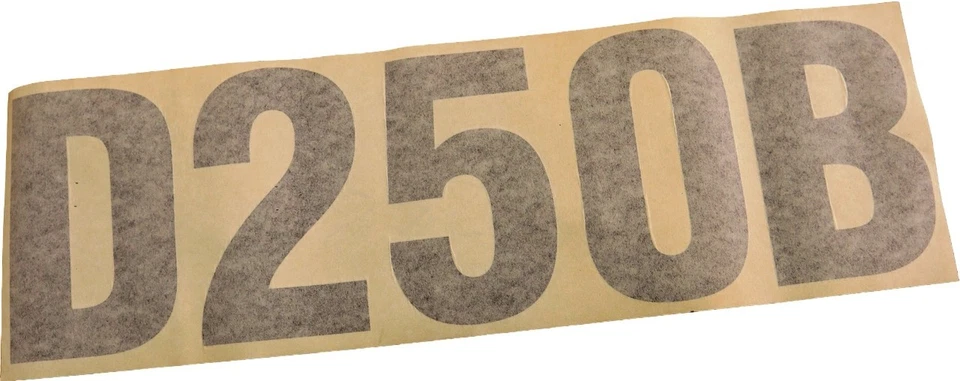 Calcomanía D250B CAT 7U6385 OEM de fábrica Foto 2 de 4