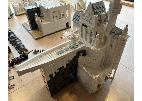 LOTR Minas Tirith White City MOC Building Blocks The Lord Of The Rings 10346 Pcs - Picture 3 of 6