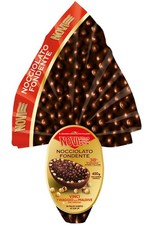 Novi Uovo di Pasqua Nocciolato Fondente con Nocciole Intere 450g