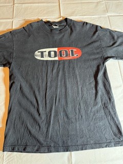 Tool Band Pill Black X Large T Shirt with Brain Vintage