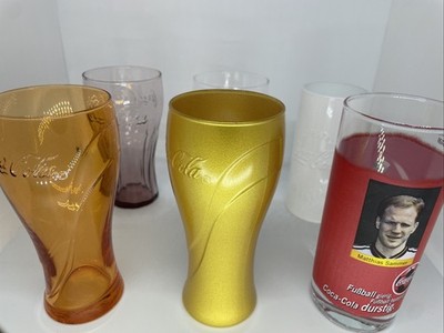 5x Coca Cola Gläser McDonald s + Fußball Glas Matthias Sammer Set Konvolut