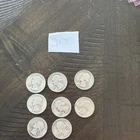 Set 8 Silver Quarters 90% Silver  1941-1963 lot  #117