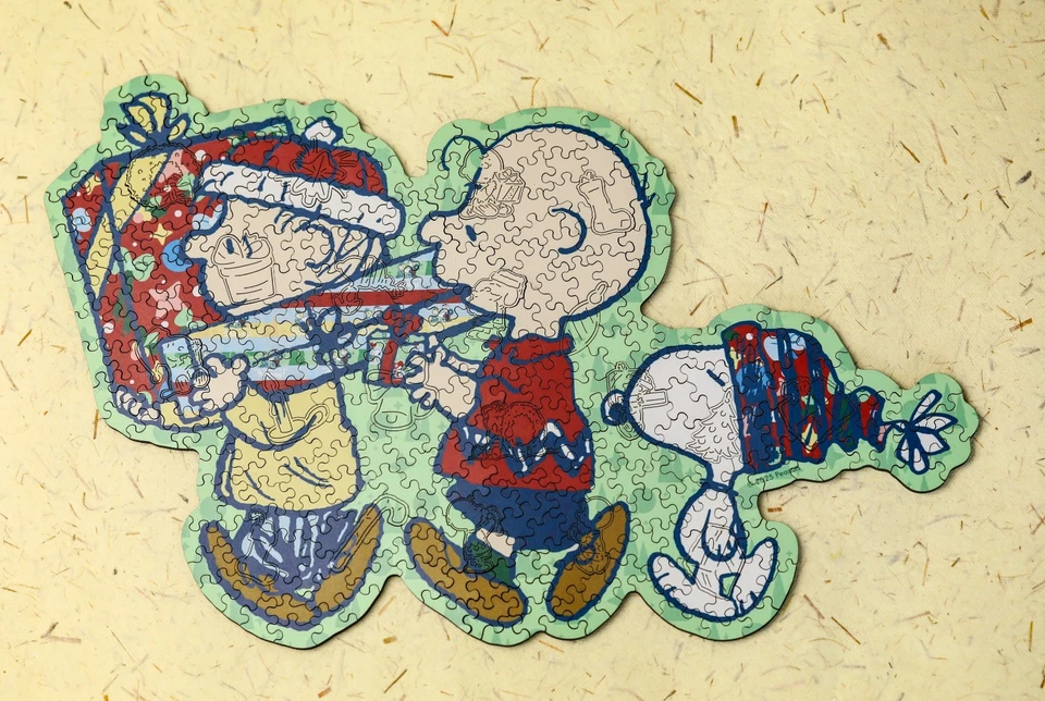 官方史努比和查理布朗圣诞木制拼图200件礼物 — 第 4/4 张图片