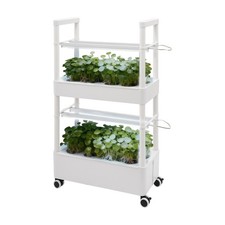 Hydroponik-Anbauset mit Wachstumslampen 28 Löchern Hydronisches Anbause