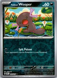 Paldean Wooper 126/197 Obsidian Flames Reverse Holo