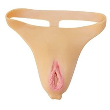 Men's Hiding Gaff Panty Crossdressing Panties Realistic Camel One Size Style2