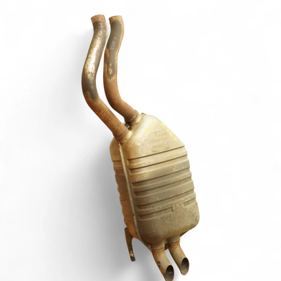 95-99 Mercedes S500 S420 W140 Muffler Silencer Exhaust Pipe Rear 1404904221 Oem — 第 3/4 张图片