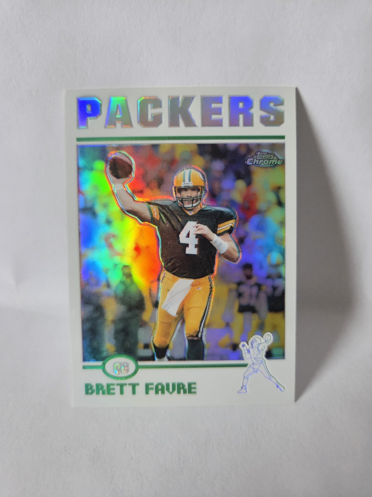 2004 Topps Chrome - Brett Favre #100 Refractor Green Bay Packers