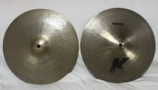 ⁠Zildjian 14" K Hi Hat Par (2003) - 1134g / 1362g - Pátina profunda⁠ - ¡Sombreros nítidos!