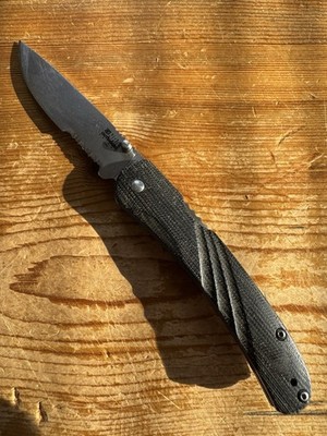 Rare NRA Outdoors 12400 Benchmade Steigerwalt Design D2 Steel