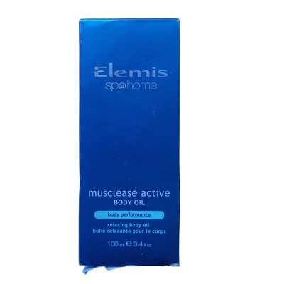New Elemis Musclease Active Body Oil 100ml 3.4oz