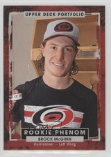 2015-16 Upper Deck Portfolio Rookie Color Photos Brock McGinn #225 a2v
