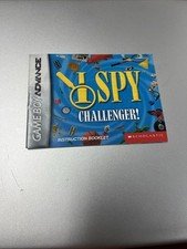 iSpy Challenge GBA MANUAL ONLY Authentic Nintendo Booklet