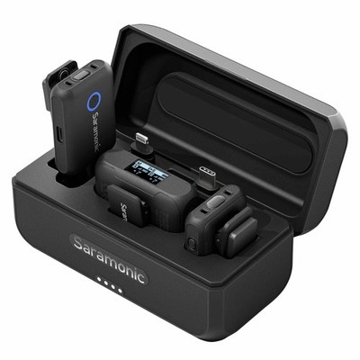 Blink 500 Micro 2-Person Digital Wireless Microphone System for Cameras, Smar...