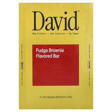 Protein Bar, Fudge Brownie, 12 Bars, 2.19 oz 62 g Each