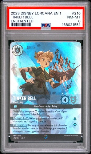 Tinker Bell - Giant Fairy graded PSA 8 for sale on eBay