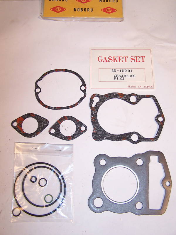 HONDA CB100 TOP END GASKET SET CB 100 CL SL K1 K2 71 72 65-15291