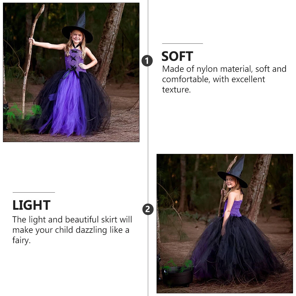 VETEMENTS Abbigliamento Cosplay Bambini Costume Strega Bambina Vestito Halloween