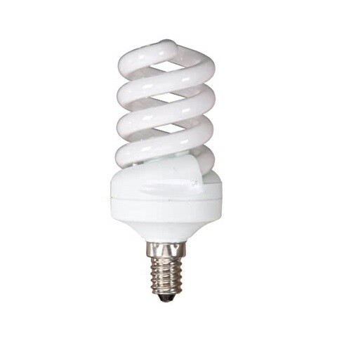 BOMBILLA Micro Espiral E14 Calida 2700K Bajo Consumo CFL 9550 Lumenes | eBay