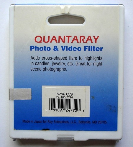 Quantaray Cross Screen Filter, 67 mm - Picture 3 of 3