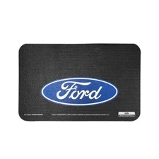 Ford Blue Oval Logo 22" x 34" Black Fender Gripper Cover