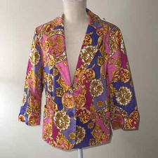 Jacket Linea By Louis Dell’olio Size M Lined Two Pockets