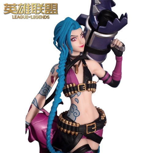 League of Legends LOL Jinx Pen Figura Modelo Riot Games Mercancía Oficial - Imagen 3 de 8