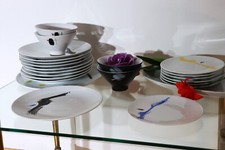 Très élégant service à vaisselle porcelaine Limoges.