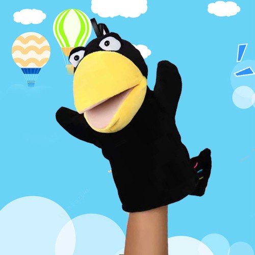 Hand Puppets Crow Action Puppet Kids Hand Puppet Set With Working Well-liked - Picture 8 of 12