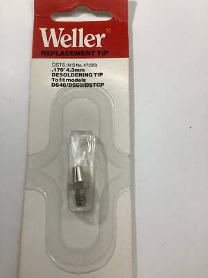 DST6 - WELLER - Weller Desoldering Tip 170X.090'' for DS40/DS60/DSTCP
