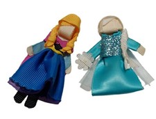 Frozen Anna And Elsa Hair Clip Barrett fabric