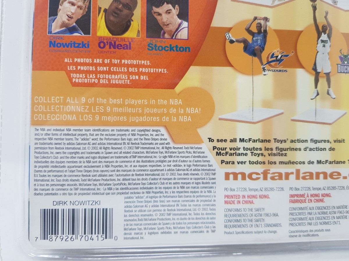 NBA　マクファーレン　バックボード　シリーズ2 NBA BASKETBALL BACKBOARD McFALANE'S SPORTSPICKS | MILO STYLE