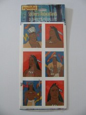 Hallmark Stickers Disney POCAHONTAS 2 Sheets 6 Stickers per Sheet NIP