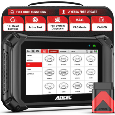 Ancel V5 BT Bidirectional All System Car OBD2 Scanner Auto Diagnostic Scan Tool