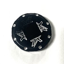 *CLEARANCE* BLACK DIAMOND CUT ZX BRAKE RESERVOIR CAP 06-20 KAWASAKI NINJA ZX14