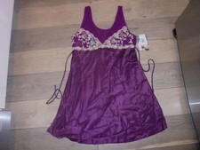 NWT Cinema Etoile Intimates purple nightie gown size M Valentine's Day