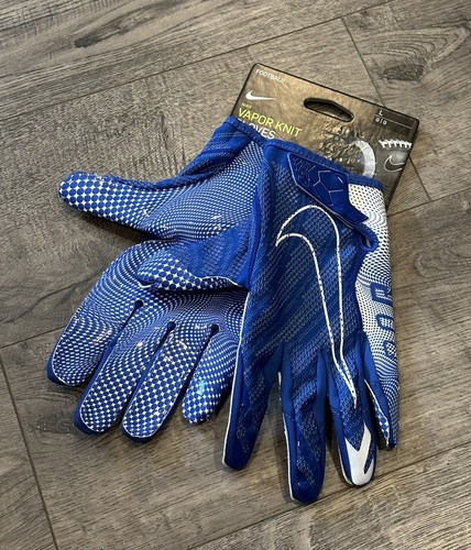 Guantes de fútbol americano Nike NFL tejido vapor para hombre juego real/blanco talla L - Imagen 3 de 8