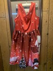 Three Piece Mrs. Claus Costume Xmas Santa Outfit Christmas Fancy Dress — photo 2