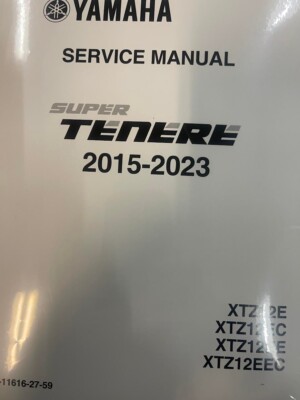 2014 2015 2016 2017 2018 2019 2020  YAMAHA Super Tenere Service Shop Manual