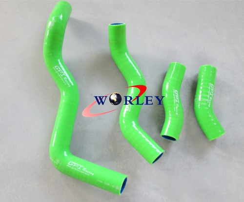 Green Silicone Radiator Hose Kit For Kawasaki KLX250 1993-2010 – GPI Racing