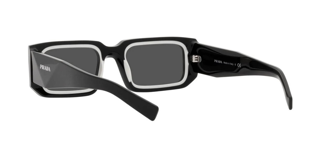 PRADA SYMBOLE PR 06YS Black/Dark Grey (09Q-5S0) Sunglasses