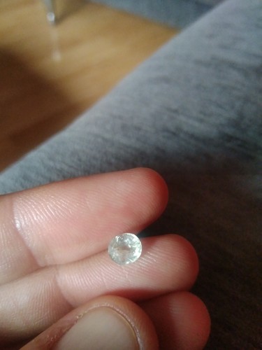 1.37 Ct Zafiro Natural Amarillo Sin Tratar Claridad SI1 Origen Tanga - Picture 10 of 12