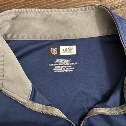 NFL Team Apparel Patriots Quarter Zip SIZE XXL - Picture 6 of 6