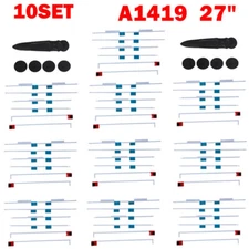 10 Set 27" LCD Screen Adhesive Strip Sticker Tape Kit A1419 For iMac 2012-2015