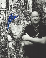 DIRECTOR ANT TIMPSON SIGNED AUTHENTIC 'COME TO DADDY' 8X10 PHOTO w/COA MOVIE