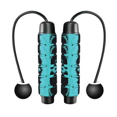 Ropeless Jump Rope Weight Adjustable Fitness Workout Sport Skipping  Cordless