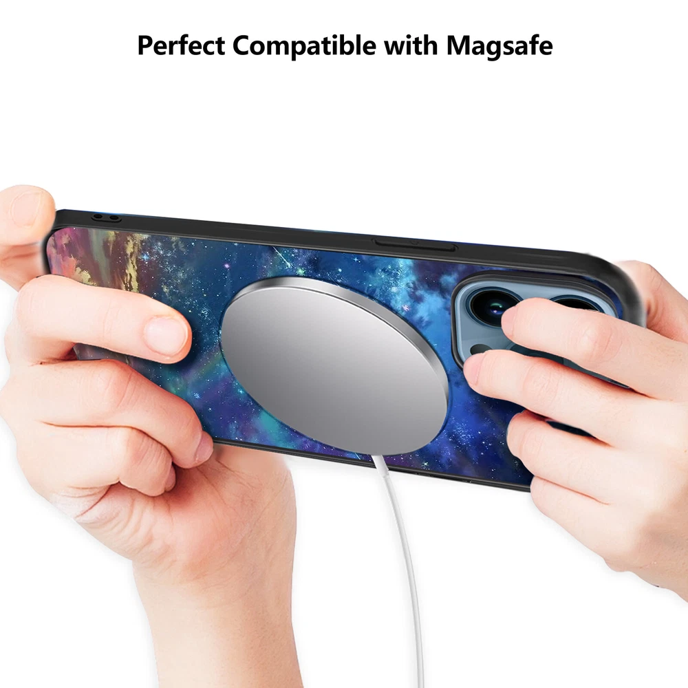Phone Case Space Soft Silicone Cover For iPhone 11 12 Pro 13 14 Plus 15 Pro Max