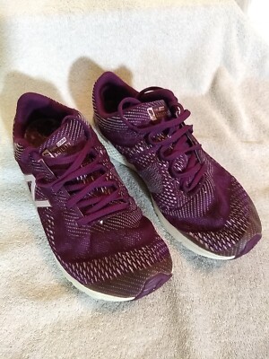 New Balance Womens Fuel Core Agility Maroon Running Shoes, Size: 9.5 #ZZ43+12