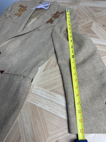 Scully Blazer Coat Mens Vtg Suede Rockabilly Cowboy Western Small - Picture 6 of 18